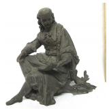 19th Century Clock Topper Cast Alum
