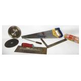 Kolbalt Saw,Saw Blades,Trowel,Carpenters Square