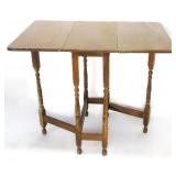 Antique Gate Leg Table 35'Wx24'Dx29.5'T