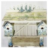 Bird House Decor 21.5'Wx10'Dx21'T Needs Repair