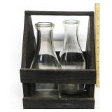 Wood Bottle Carrier