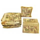 King Bed Spread 2 Pillow Cases W/Pillow