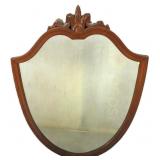 Mid Century Wall Mirror 26'Wx35.5'T
