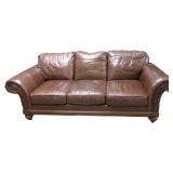 Leather Couch 90'W