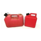 2 & 1 Gallon Gas Cans