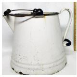 Vintage Enamelware Cowboy Coffee Pot