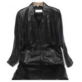 Jones New York Leather Jacket Med