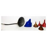 Vintage Oil Funnel W/Funnels