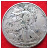 1944S Walking Liberty Silver Half Dollar
