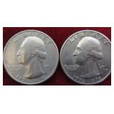 1776-1976 Clad Bicentennial P & D Quarter