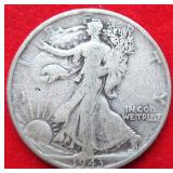 1943S Walking Liberty Silver Half Dollar