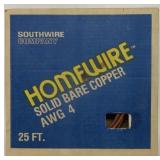 Southwire Co. Homewire Solid Bare Copper 25Ft