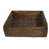 Antique Crate Box 24.5'Wx29'Lx9.5'D
