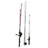 Shakesphere Long Cast,Martin Fly Pole Fishing Pols