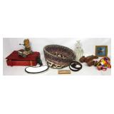 Rag Rug Bowl,Crate Box,Wood Lobster,Bird Cage