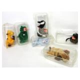 Collectable Beanie Babies In Cases