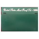 1996 US Clad Proof Set w/Cert