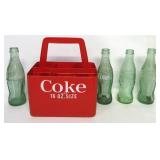 Plastic Coke Carrier WBottles