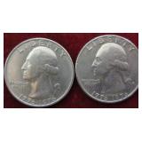 1776-1976 Clad Bicentennial P & D Quarter