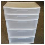 Sterilite 5 Drawer Storage