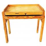 Wood Work Table 34'Wx19'Dx31'T