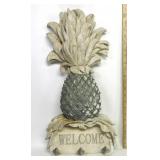 Poly Resin Pinapple Coat/Hat Hanger