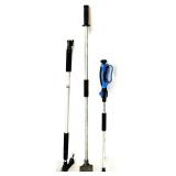 Wash-N-Rinse Wand,Scraper