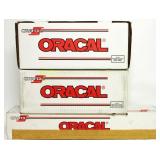 Oracal Vinyl Rolls,Yellow,Black,Blue For Sign Makg