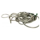 Coiled Flexible Metal Garden Hose