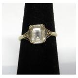 10K Gold Ring Size 5.5 1.5 Grams