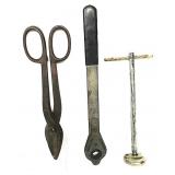 Vintage Snips,Socket Wrench