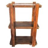 Wood Shelving Unit 24'Wx13'Dx36'T