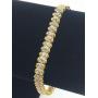 10K Yellow/White Gold Diamond Bracelet