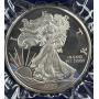 16oz Troy Giant Silver Eagle 1990, Scarce Date