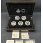 (5) 1oz Silver Wildlife Coins, Canada 2016, Boxed