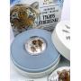 1oz Silver Swarovski Siberian Tiger SOS Endangered