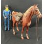 1970s Vintage Lone Ranger Sheriff and Horse w/ Acc
