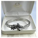 Lenox Flower of the Month, May Lily of Valley Cuff