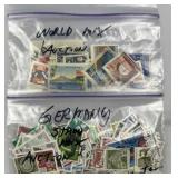 Vintage Germany & World Mix Stamps Collection
