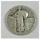 1926 Standing Liberty Silver Quarter, US 90%