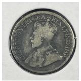 1916 Silver Canada Dime, 92.5% Sterling