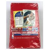 1990-91 NBA Hoops Basketball Sealed Wax Box