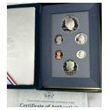 1990 Silver Dollar Prestige Proof Coin Set, US