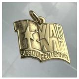 14K Yellow Gold James Avery Texas Sesquicentennial