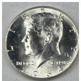 1964 JFK 90% Silver Half Dollar, Uncirculated