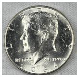 1964 JFK 90% Silver Half Dollar, Uncirculated
