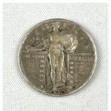 1930 Standing Liberty Silver Quarter, US 90%