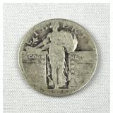 1928 Standing Liberty Silver Quarter, US 90%