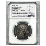 1925 Silver Stone Mountain Classic Comm NGC