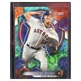 2023 Topps Hunter Brown #/199 RC Aqua Lava